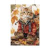 7546178005092026501_2048.jpeg Autumn Cat In Boots Poster