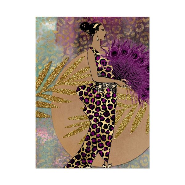 7605841037079798925_2048.jpeg Animal Print African Woman Poster
