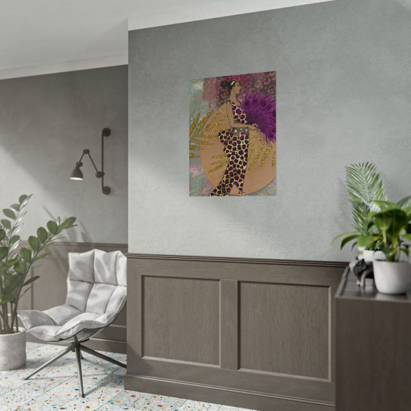 7661947466467302311_2048.jpeg Animal Print African Woman Poster