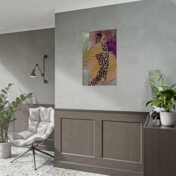 7797720600026804069_2048.jpeg Animal Print African Woman Poster