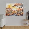 Africa Savanna Cheetah Standard Canvas