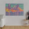7978549632012957281_2048.jpeg Pop Art Seattle Skyline Print Standard Canvas