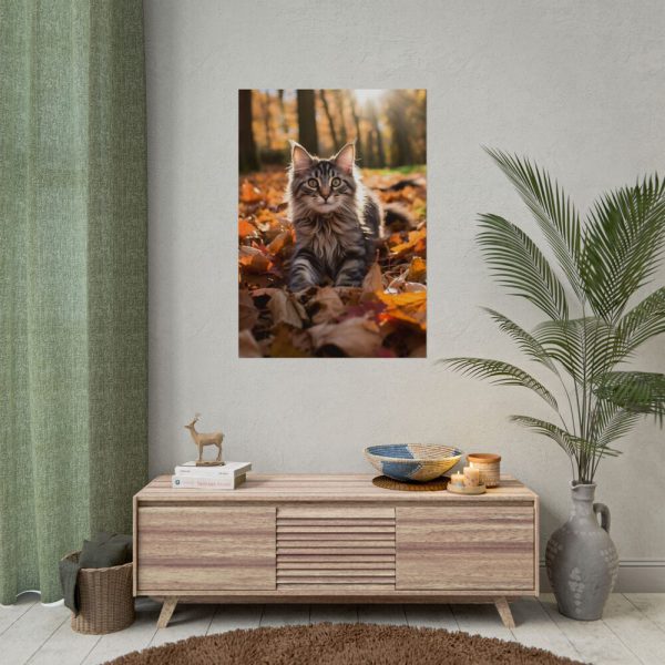 7981928846214138628_2048.jpeg Fluffy Tabby Kitty Laying Poster