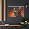 8023164630819531611_2048.jpeg Bengal Cat Portrait Framed Canvas