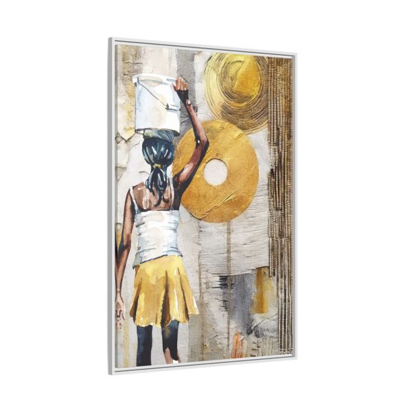 819669506874115920_2048.jpeg Abstract Ethnic African Art Print Framed Canvas