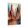 Abstract New York City Art Poster