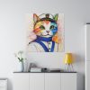 8522892082891627016_2048.jpeg Nautical Sailor Cat Art Standard Canvas