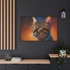 8569999275780015809_2048.jpeg Bengal Cat Portrait Framed Canvas