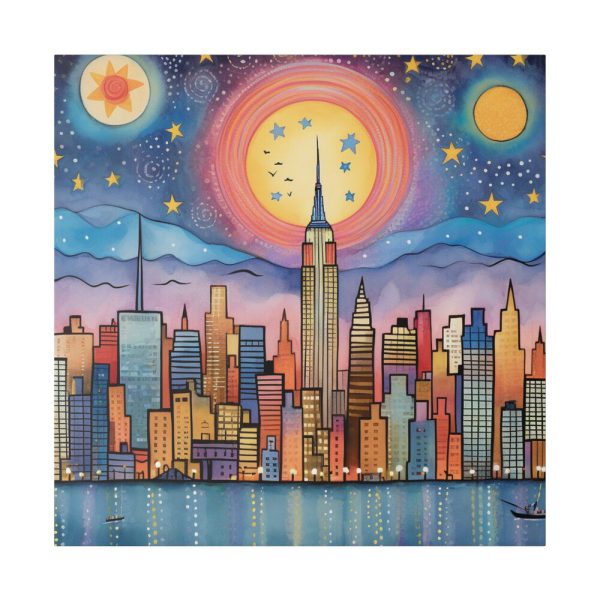 8630874347144653756_2048.jpeg Digital Art New York Skyline Art I Standard Canvas