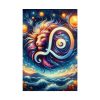 Zodiac Sign of Leo Poster