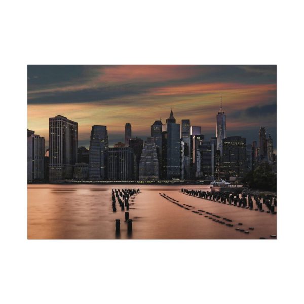 8690181818882708479_2048.jpeg City Skyline at Dusk Poster