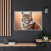 8721139779078444290_2048.jpeg Animal Pet Cat Drawing Framed Canvas