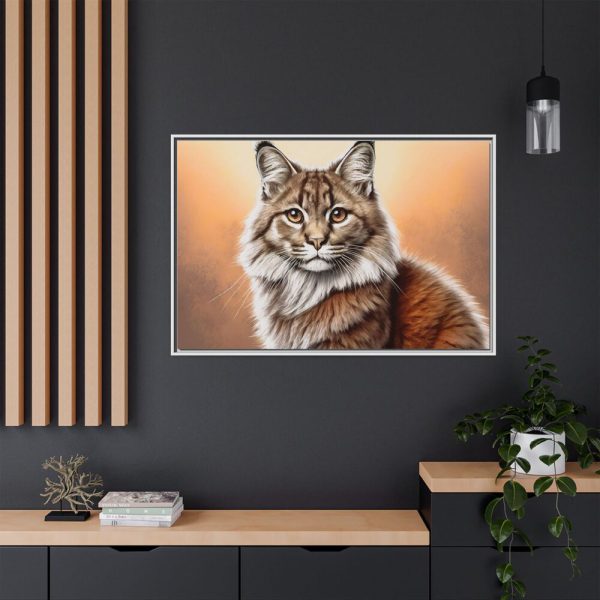 8721139779078444290_2048.jpeg Animal Pet Cat Drawing Framed Canvas