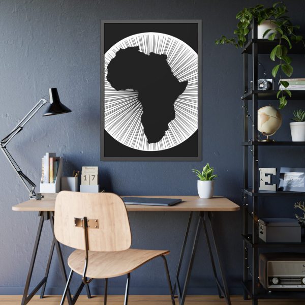 8896827005159824920_2048-1.jpeg Africa Logo Framed Poster