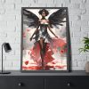 African American Fairy Framed Poster