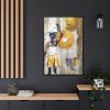 9066875889693063781_2048.jpeg Abstract Ethnic African Art Print Framed Canvas