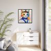 9078263559775416343_2048.jpeg Nautical Sailor Cat Art Framed Canvas