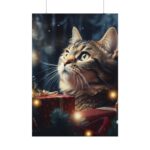 Christmas Cat Poster - Image 2