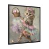 9436728989124800407_2048.jpeg Easter Ballerina Cat Art Print Framed Canvas