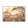 Africa Savanna Cheetah Framed Canvas
