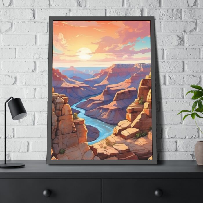 Grand Canyon Arizona Art Framed Poster - Image 8