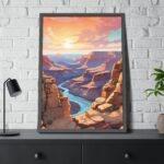 Grand Canyon Arizona Art Framed Poster - Image 4