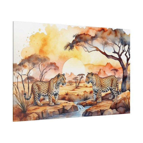 Africa Savanna Cheetah Standard Canvas
