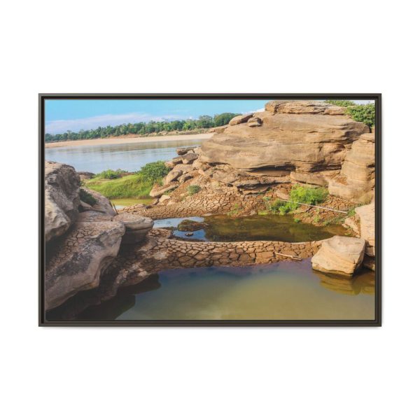 Hat Chom Dao Grand Canyon II Framed Canvas