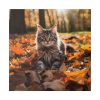 9868365852276671140_2048.jpeg Fluffy Tabby Kitty Laying Standard Canvas