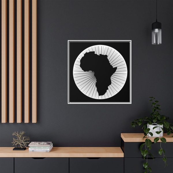 9874442680993629923_2048.jpeg Africa Logo Framed Canvas