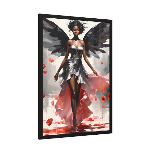 African American Fairy Framed Poster