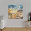 9944970548497281801_2048.jpeg Savanna Watercolor Landscape Standard Canvas