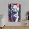 996471373449677739_2048.jpeg White Cat Anime Illustration Standard Canvas