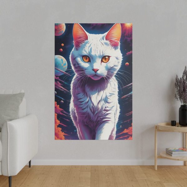 996471373449677739_2048.jpeg White Cat Anime Illustration Standard Canvas