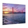 10078207443505327392_2048.jpeg Sunset Over Golden Gate Bridge Standard Canvas