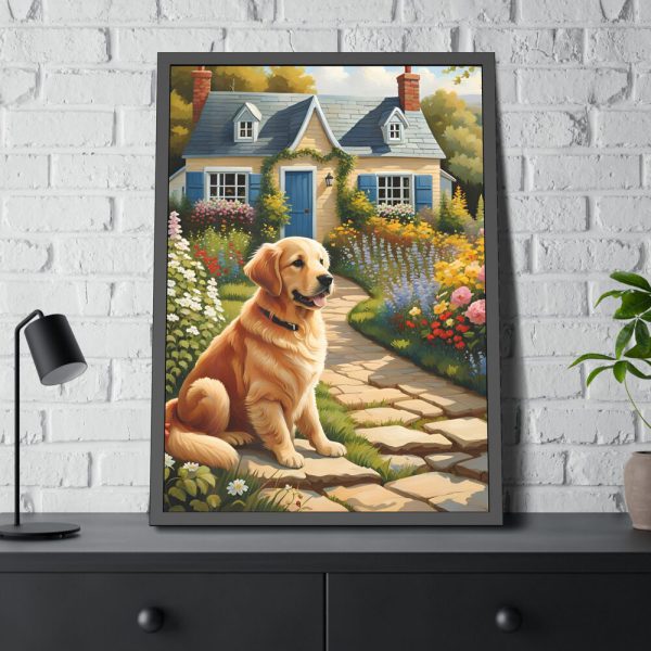 10090355315655458238_2048.jpeg Cottage Garden Framed Poster