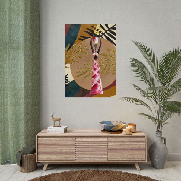 10100604067356239561_2048.jpeg Boho Tropical Africa Woman Poster