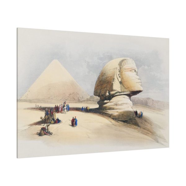 10104414038249354537_2048.jpeg Great Sphinx Pyramids of Gezeeh Standard Canvas
