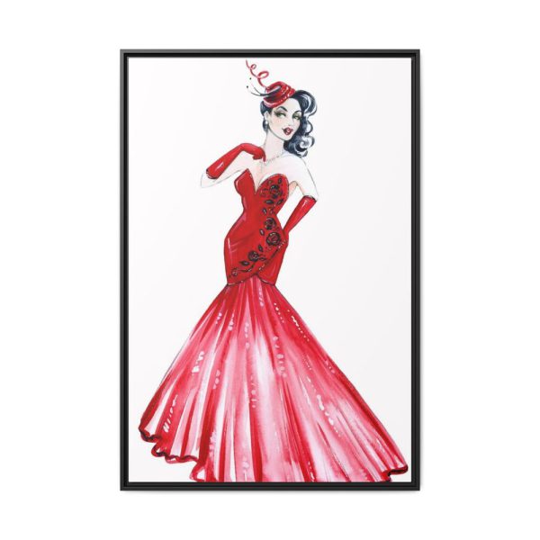 10252683540008364894_2048.jpeg Retro Glamour Framed Canvas
