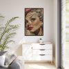 10316912758128323672_2048.jpeg Vintage Glamor Portrait Framed Canvas