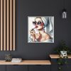 10349280194030021089_2048.jpeg Glamorous Woman Framed Canvas