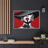 10467363168442844050_2048.jpeg The woman With Large Black Hat Framed Canvas