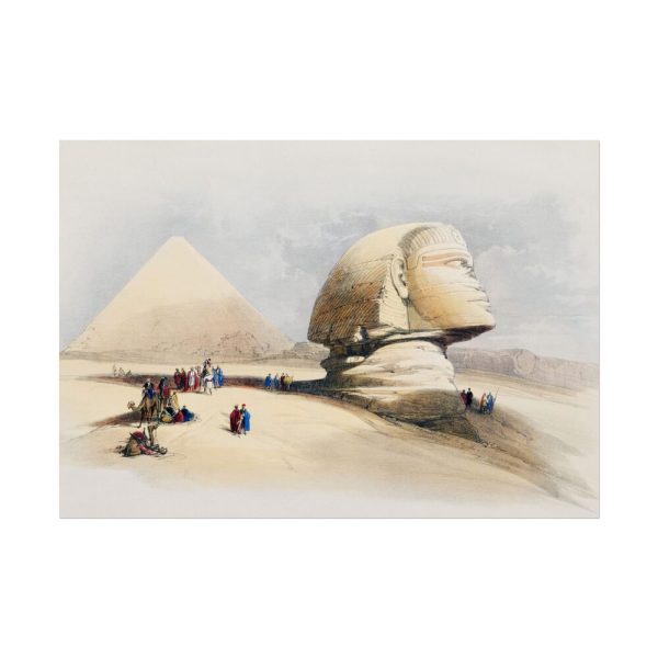 10524169751259534650_2048.jpeg Great Sphinx Pyramids of Gezeeh Poster