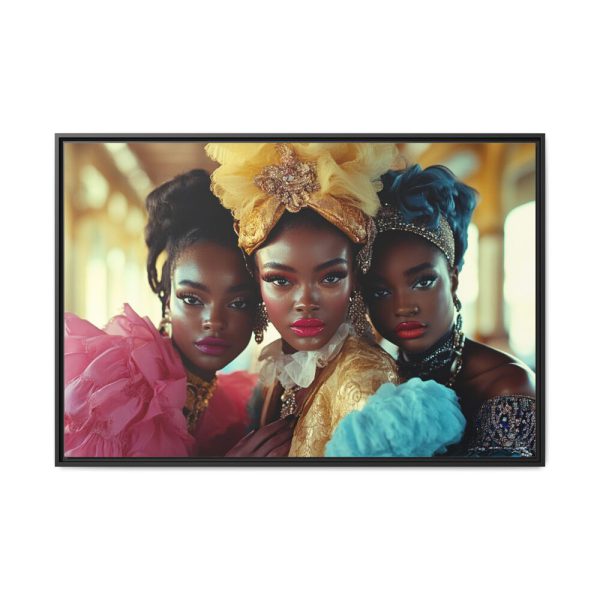 10537904594347285552_2048.jpeg African American Models Framed Canvas