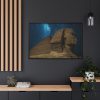10734385099866157291_2048.jpeg Pyramids of Giza Framed Canvas