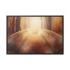 10748343979815748684_2048.jpeg Old Bridge on Forest Framed Canvas