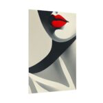 Minimalist of Woman's Lower Face Poster - Image 8