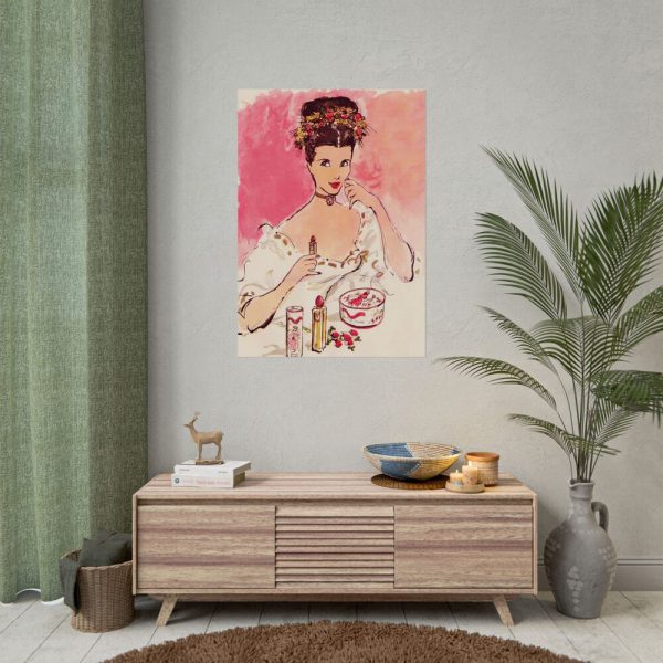 Female Glamour Face Poster