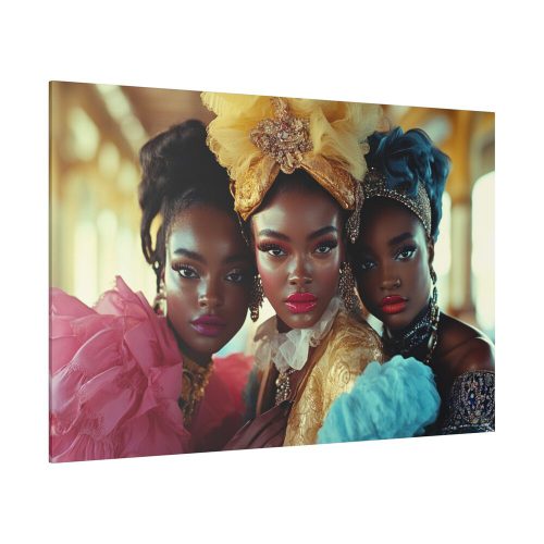 African American Models Standard Canvas