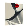 10977756913833744952_2048.jpeg Minimalist of Woman's Lower Face Standard Canvas